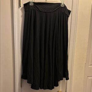 Wax Poetic Black Circle Skirt